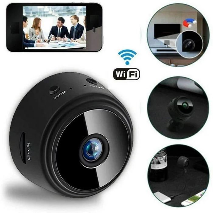 HD Mini WiFi Camera: 1080p Wireless Surveillance Recorder