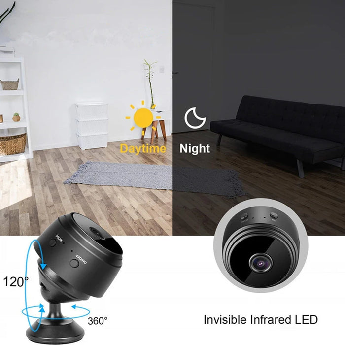 HD Mini WiFi Camera: 1080p Wireless Surveillance Recorder