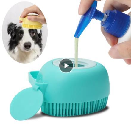 Cute Dog Bath Brush